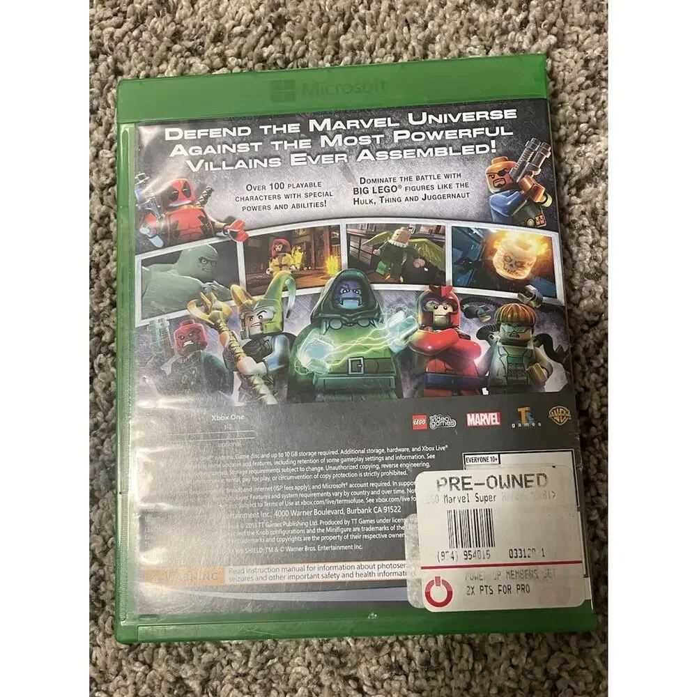 Lego Marvel Super Hereos - Microsoft Xbox One